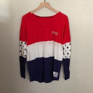 Victoria’s Secret Fourth of July Thin Longsleeve.